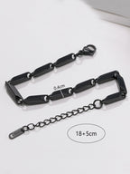 Fashionable and Popular Men Minimalist Bracelet Stainless Steel for Jewelry Gift and for a Stylish Look
