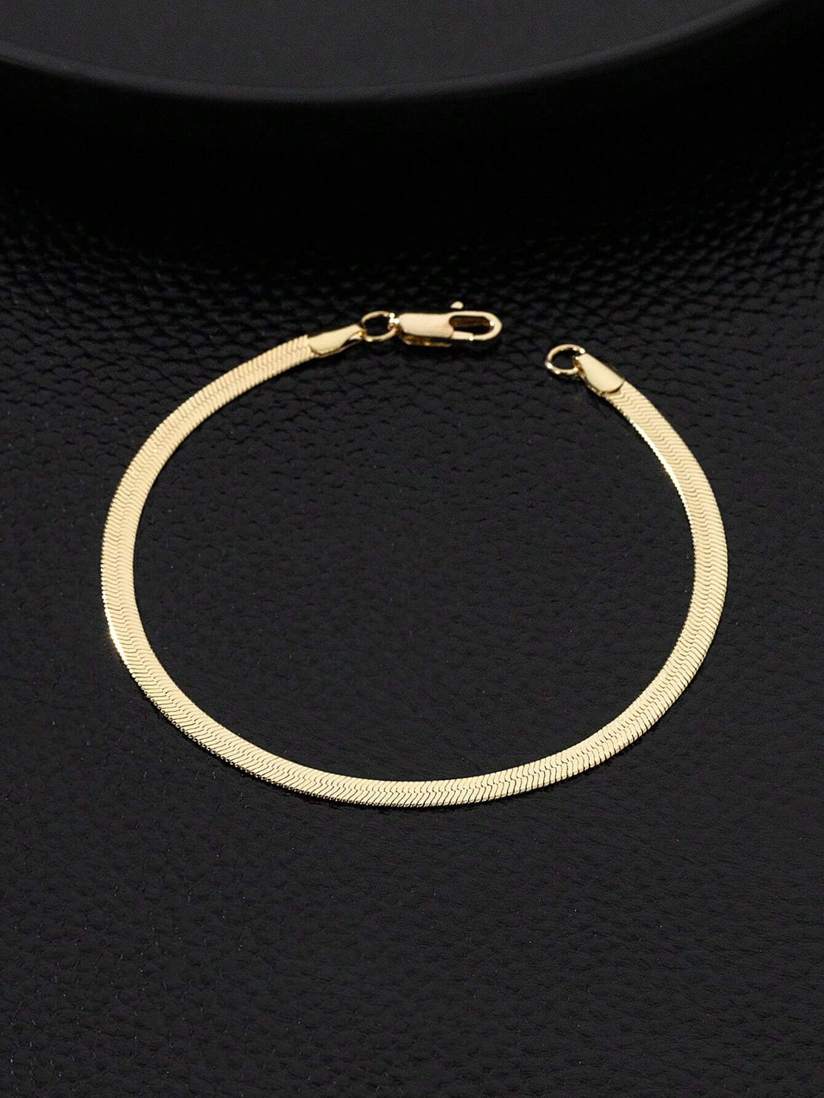 1pc Fashionable Metallic Minimalist Chain Bracelet For Men, Party Gift