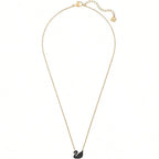 Black Swan Necklace SWAROVSKI SWAN Pendant