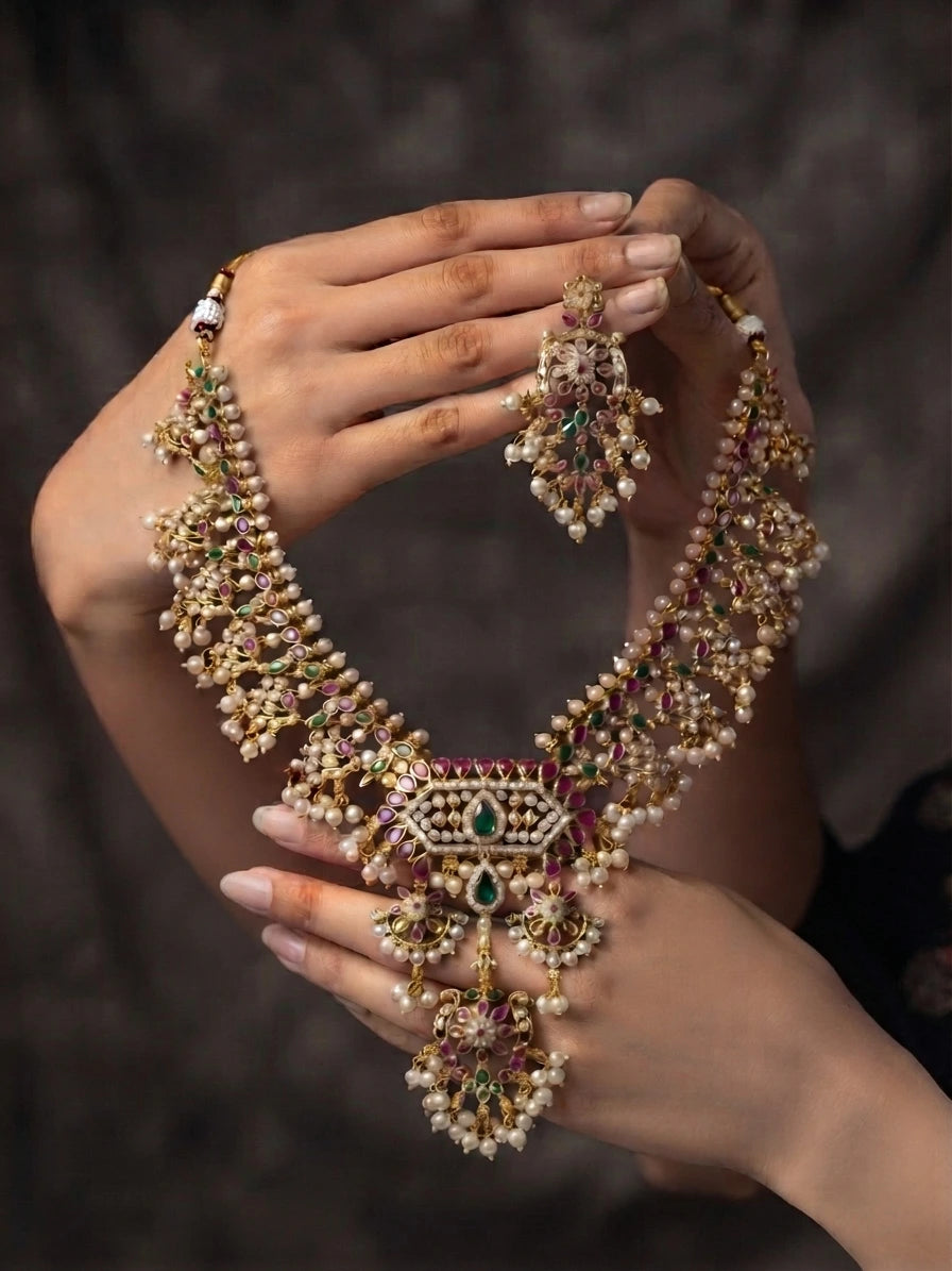 rajwadi chain jewellery in pakistan
