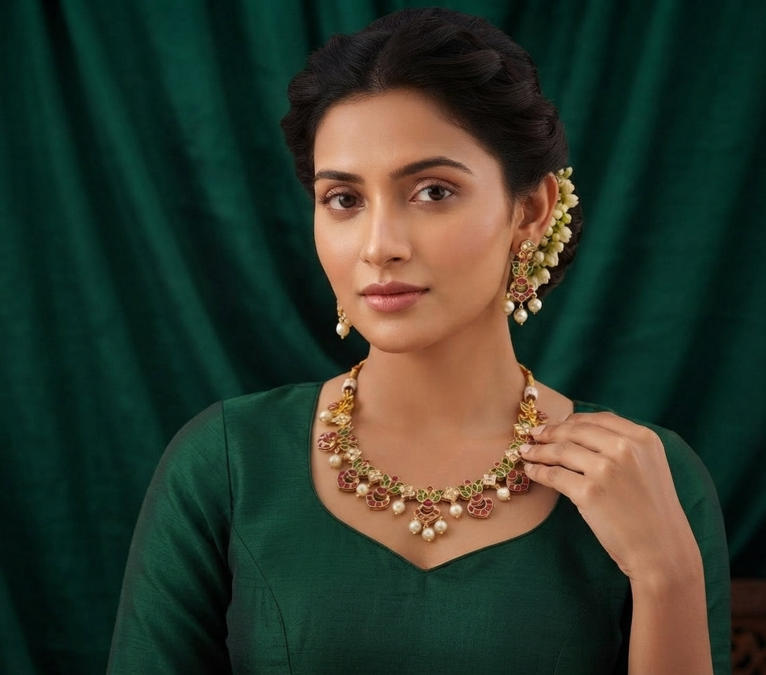 rajwadi long gold set in pakistan