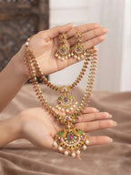 rajwadi choker necklace in pakistan