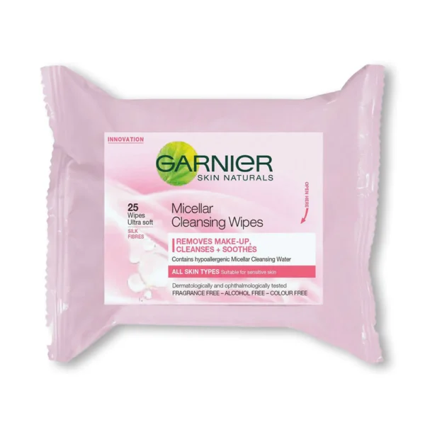 Garnier Skin Active Micellar Makeup Cleansing Wipes 25 Pcs
