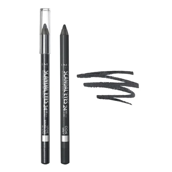 Rimmel Scandal Eyes 24HR Waterproof Kohl Kajal X2 Black