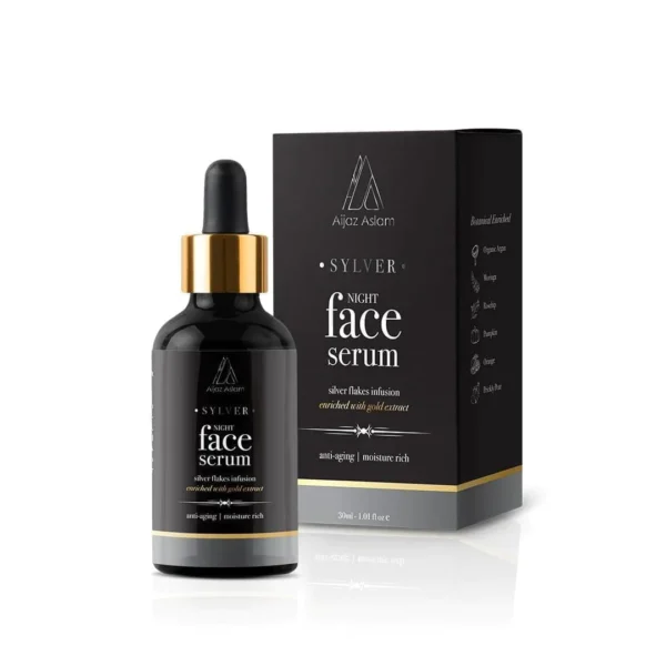 Aijaz Aslam Night Face Serum Anti Aging Moisture Rich 30Ml