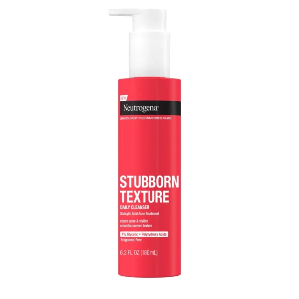 Neutrogena Stubborn Texture Daily Gel Cleanser 186Ml