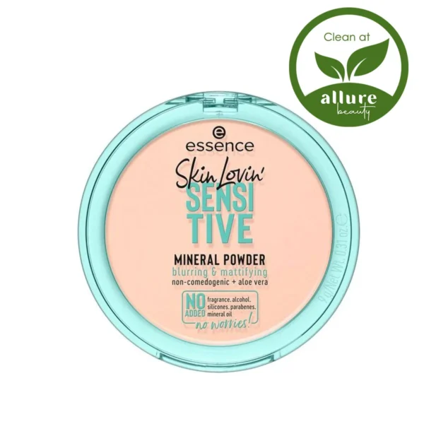 Essence Skin Lovin Sensitive Mineral Compact Powders - 01 Translucent