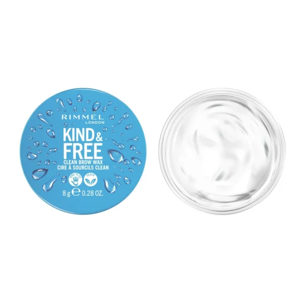 Rimmel Kind And Free Universal Natural Brow Wax - Clear