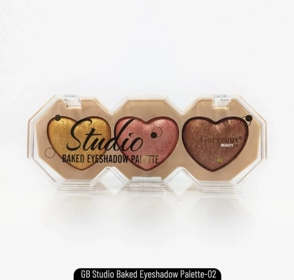 Gorgeous Beauty Studio Baked Eyeshadow Palette-02