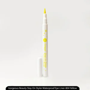 Gorgeous Beauty Stay On Styler Waterproof Eye Liner-804 Yellow