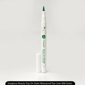 Gorgeous Beauty Stay On Styler Waterproof Eye Liner-806 Green