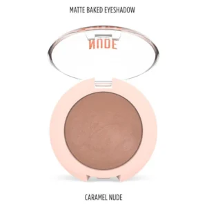 Golden Rose Nude Look Matte Baked Eyeshadow Matte - Caramel Nude