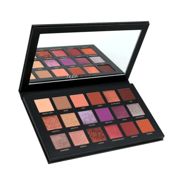 Huda Beauty 18 Colour Eyeshadow Palette Desert Dusk