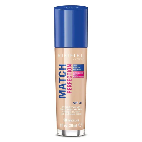 Rimmel Match Perfection Foundation Porcelain 30 Ml