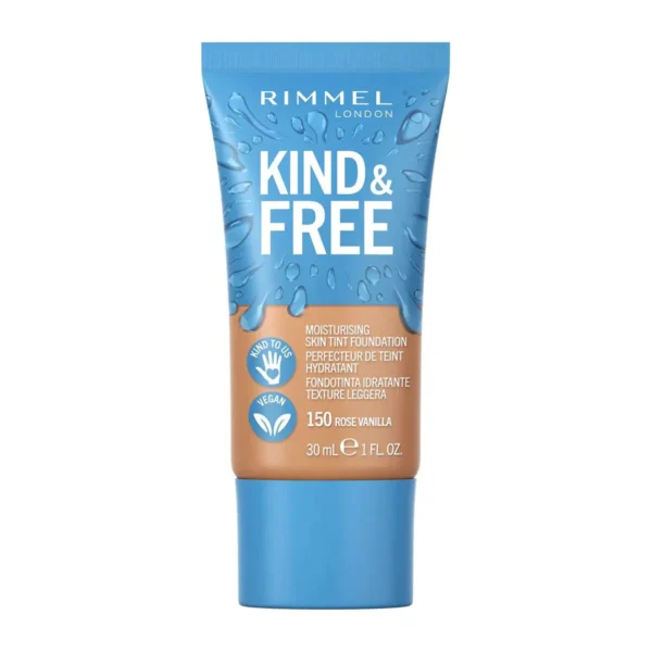 Rimmel Kind & Free Liquid Foundation Rose Vanilla 30Ml