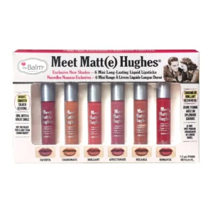 The Balm Meet Matt(e) Hughes Vol. 2 Set of 6 Mini Liquid Lipsticks
