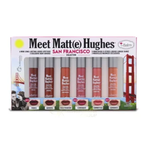 The Balm Meet Matt & Hughes San Francisco 6 Mini Lipstick
