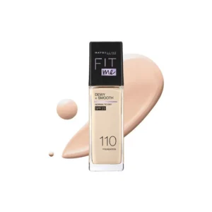 Maybelline Fit Me Liquid Dewy Smooth SPF 30 Foundation -110 Procelain 30Ml