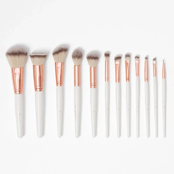 Bh Cosmetics Rose Romance 12 Piece Brush Set