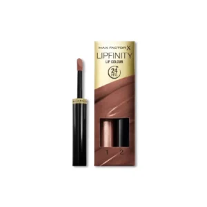 Maxfactor Lipfinity Lip Colour Lipstick 2Step Long Lasting - 200 Cafinated 2.3Ml + 1.9 G