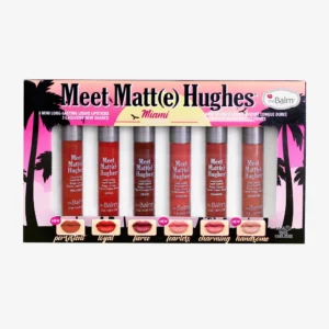 The Balm Meet Matt(E) Hughes 6 Mini Liquid Lipsticks