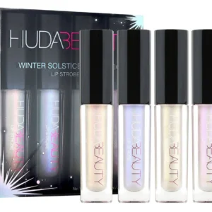 Huda Beauty Lip Strobe Minis Winter Solstice Collection (4 Pcs Set)