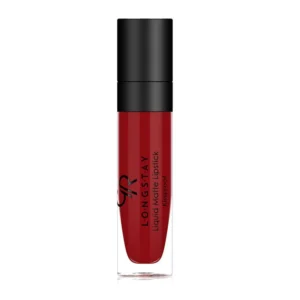 Golden Rose Longstay Liquid Mtte Lipstick No 18 Dark Red Color