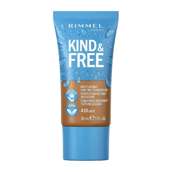 Rimmel Kind & Free Skin Tint Foundation - 410 Latte 30Ml