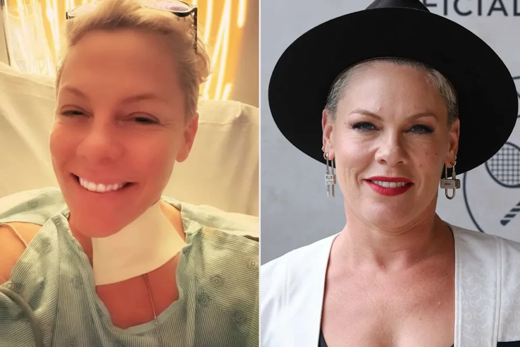 Pink Spends New Year’s Eve