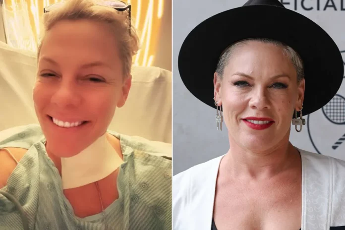 Pink Spends New Year’s Eve