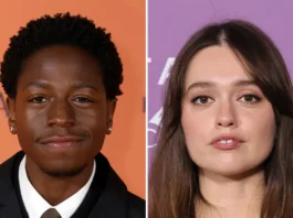 David Jonsson and Aimee Lou Wood