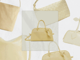 Every Fashionable Woman in Los Angeles, Paris, and New York Owns a Bag in This Specific Color Collage of Yellow bags