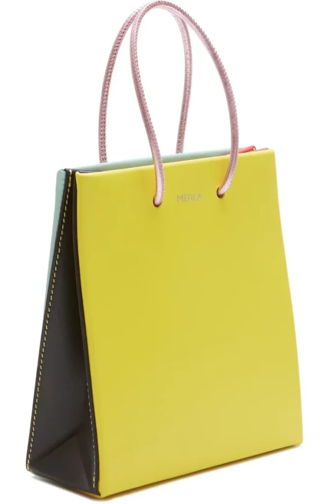 Medea
Short Scraps Colorblock Leather Tote