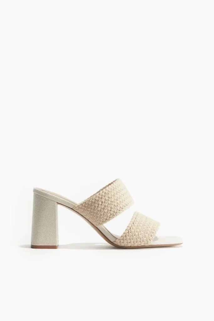 H&M
Braided Heeled Sandals
