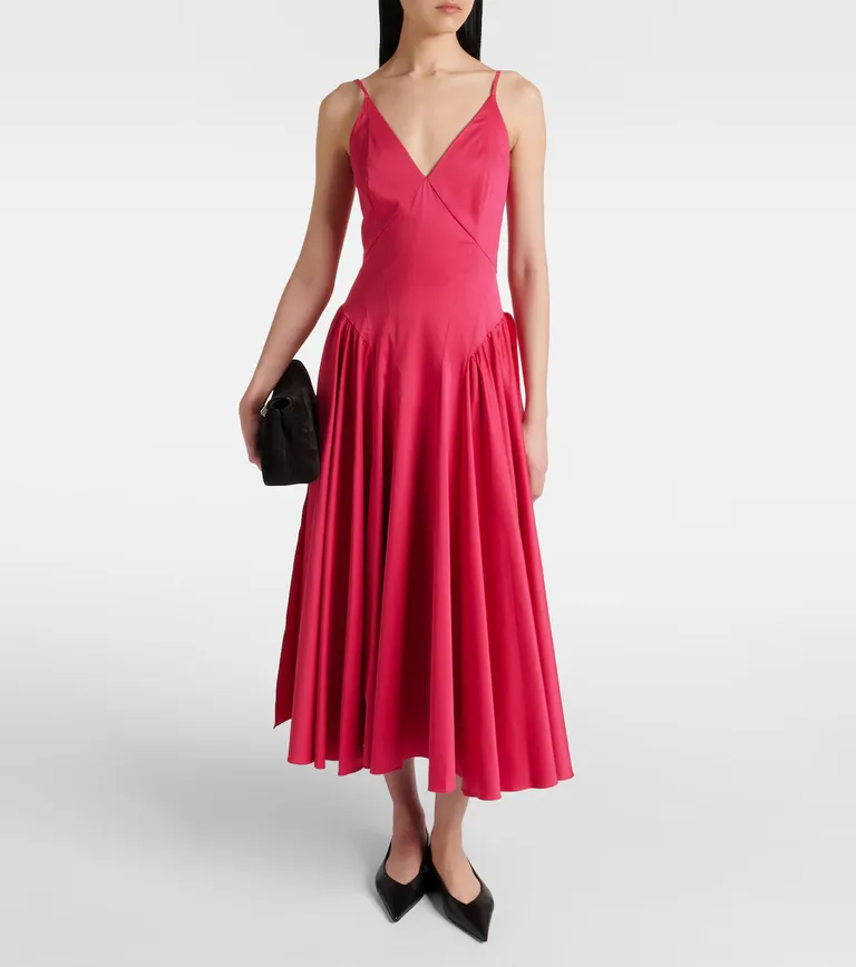 Tove
Solene Cotton-Blend Midi Dress