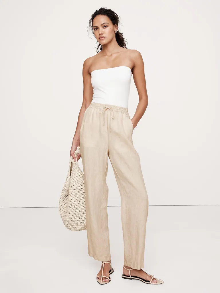 banana republic
Linen Pull-On Ankle Pants