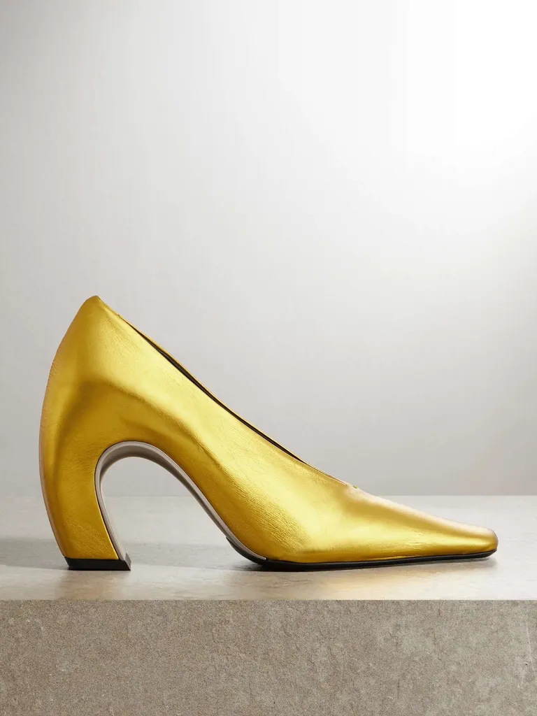 Jil Sander
Metallic Leather Pumps
