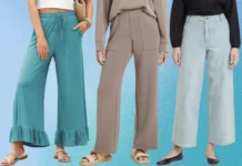 No Offence to Leggings or Jeans, But This Comfy Trouser Trend Will Make Your January Outfits Much Chicer winter trendy comfortable trousers, alternatives to skinny jeans.
