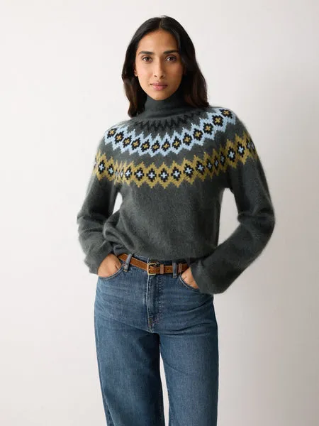 Jigsaw
Halo Cashmere Fairisle Jumper