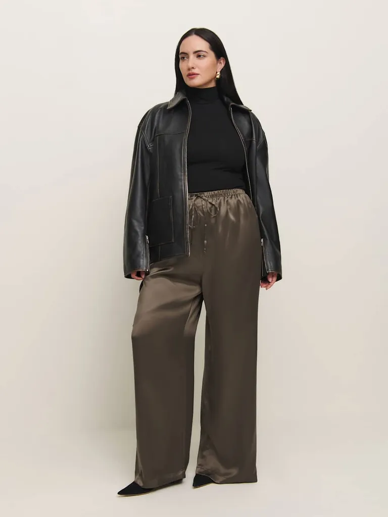 COS
Satin Wide-Leg Trousers
