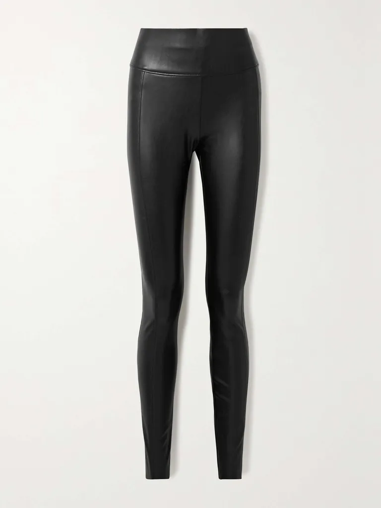 WOLFORD
Edie Vegan Leather Leggings
