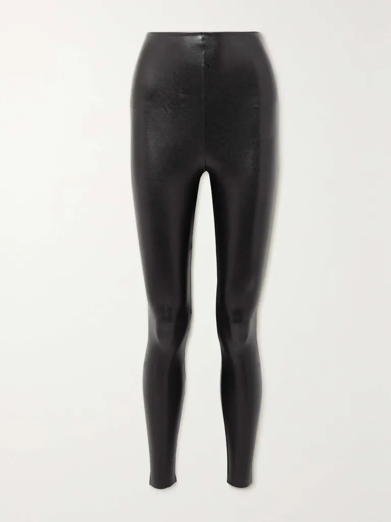COMMANDO
Faux Stretch-Leather Leggings
