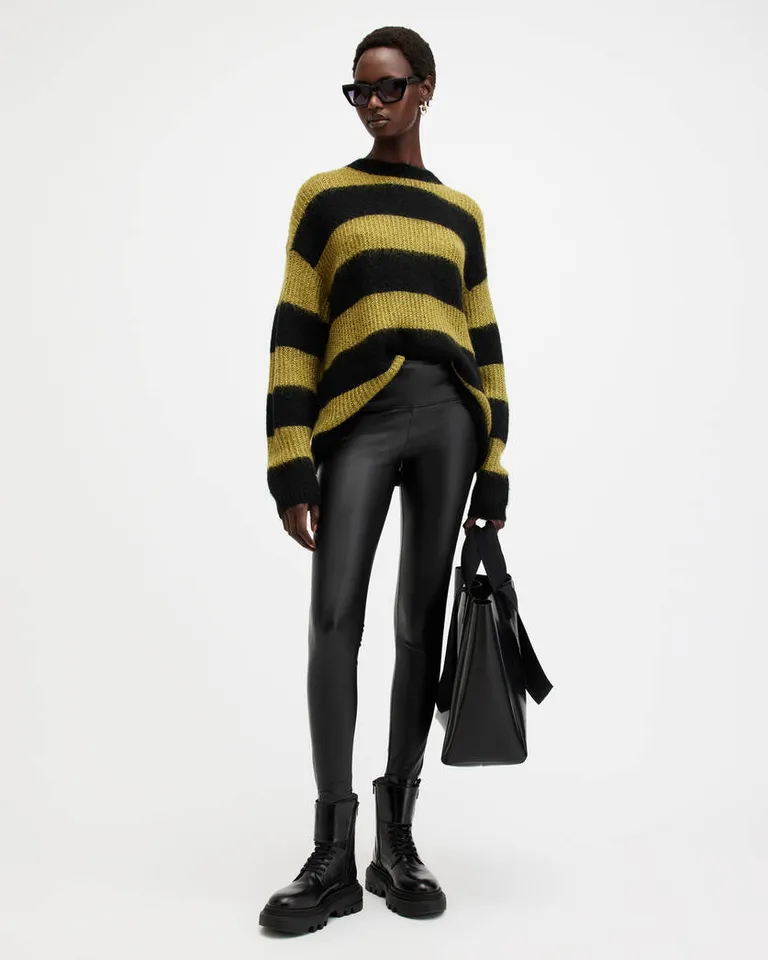 ALLSAINTS
Cora High-Rise Faux Leggings
