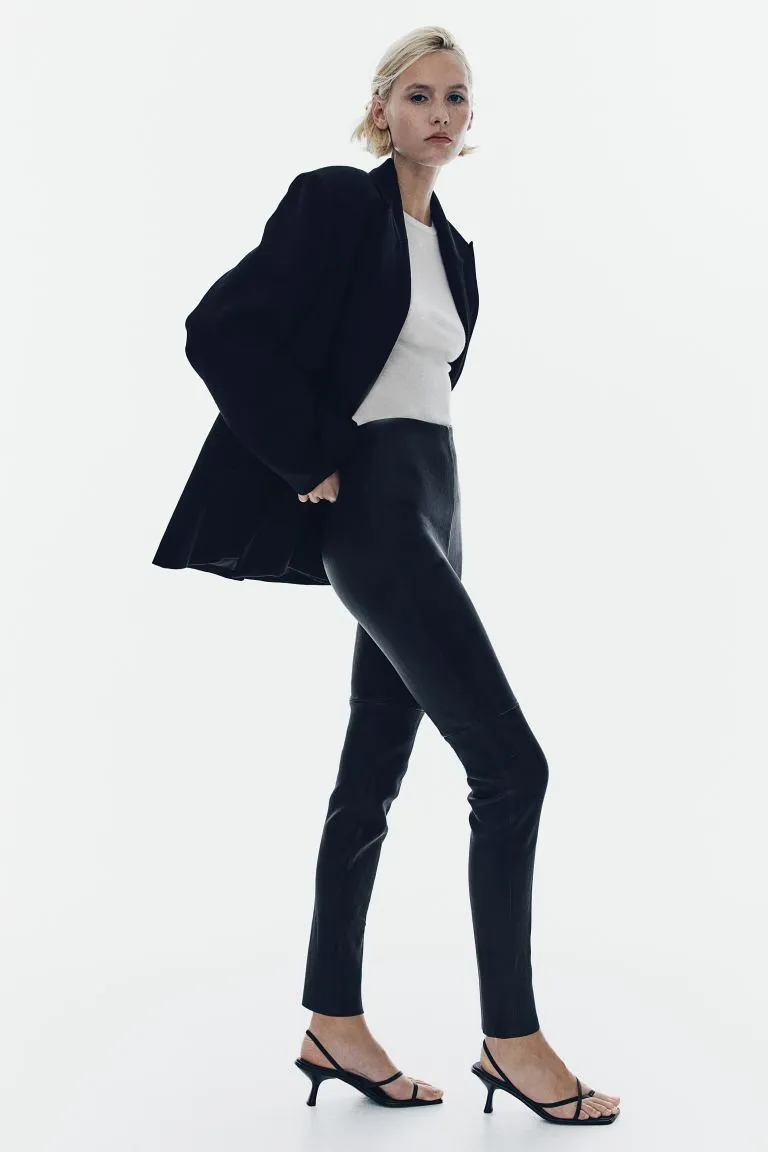 H&M
Leather Leggings

