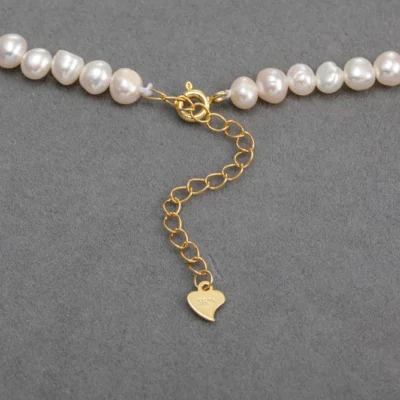 Baroque Freshwater Pearl Necklaces with 5cm Extend Chain
