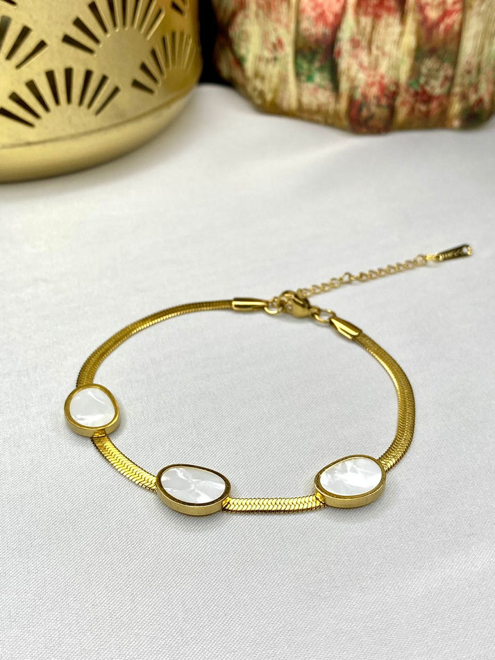 Stylish Aurora Grace Bracelet Women Black Green White Fashion Chain Jewelry Design