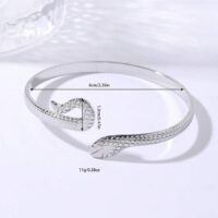 Gold and silver couples bracelet